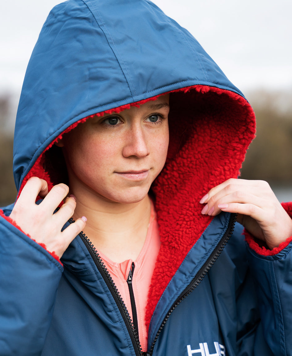 HUUB Changing Robe - Navy and Red – HUUB Design