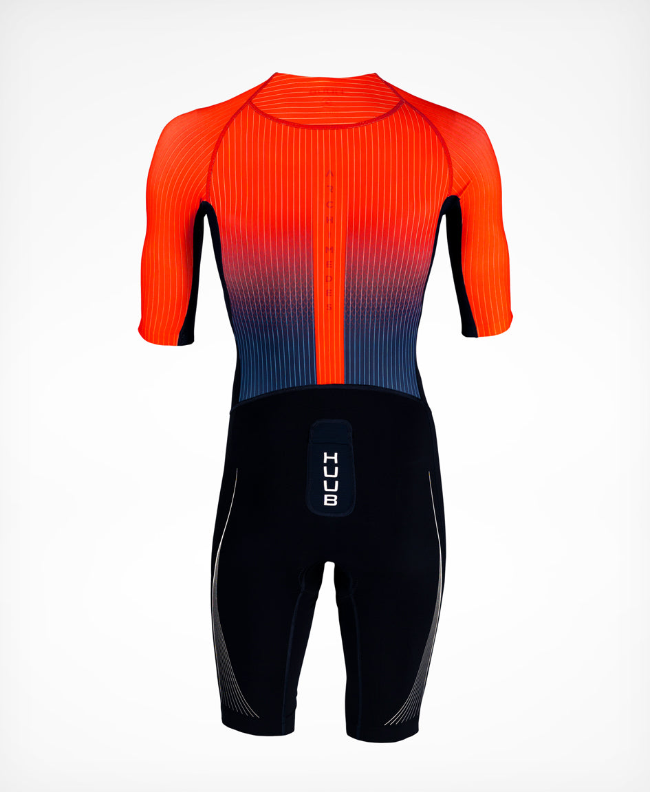 Archimedes Aero Tri Suit - Navy/Red