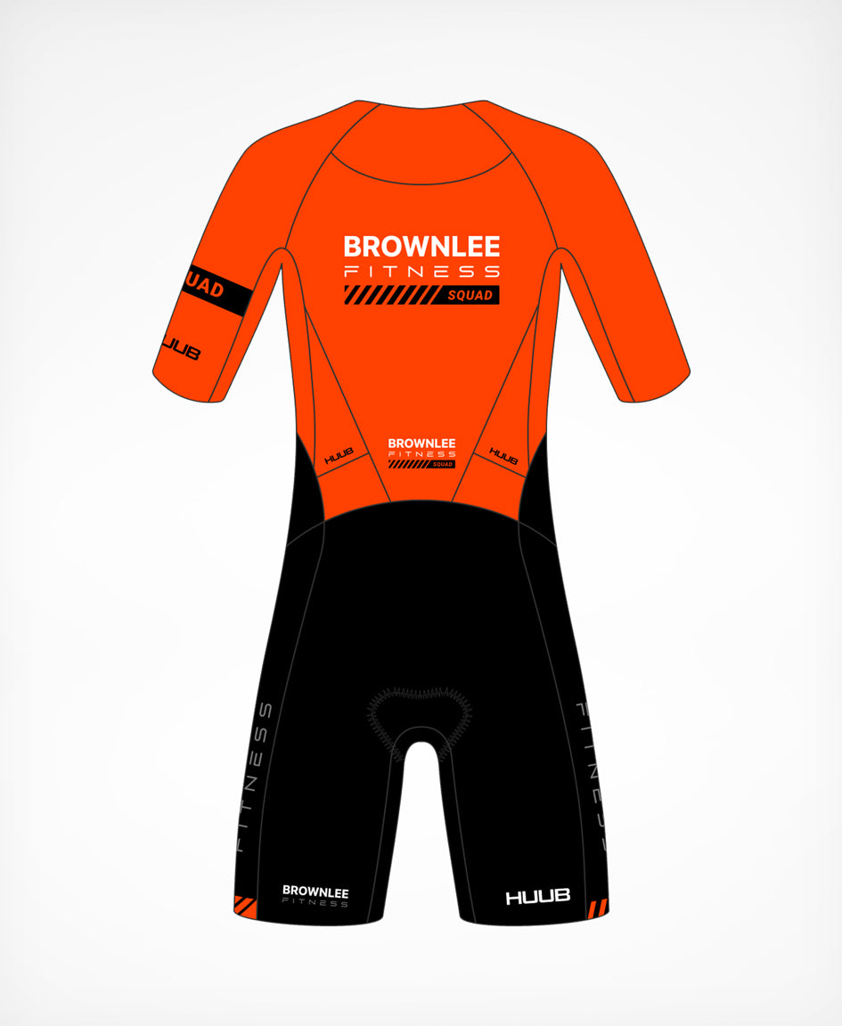 Brownlee Fitness Pro Aero LC Trisuit Orange - Women's