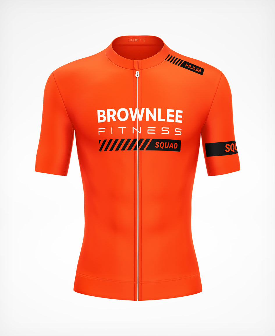 Brownlee Fitness Pro Aero Cycle Jersey Orange - Women's