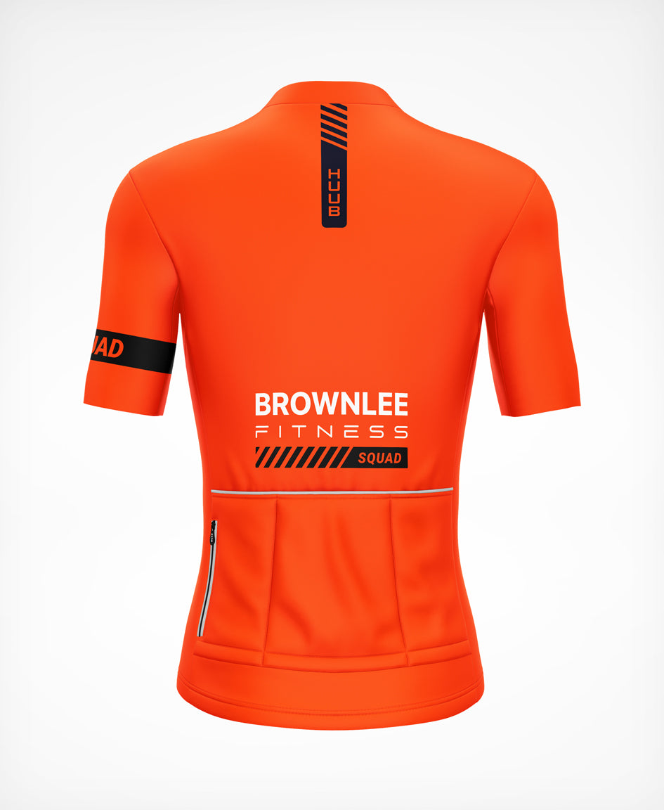 Brownlee Fitness Pro Aero Cycle Jersey Orange - Women's