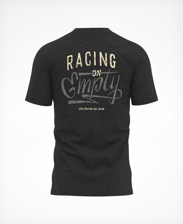 Racing On Empty T-Shirt Charcoal