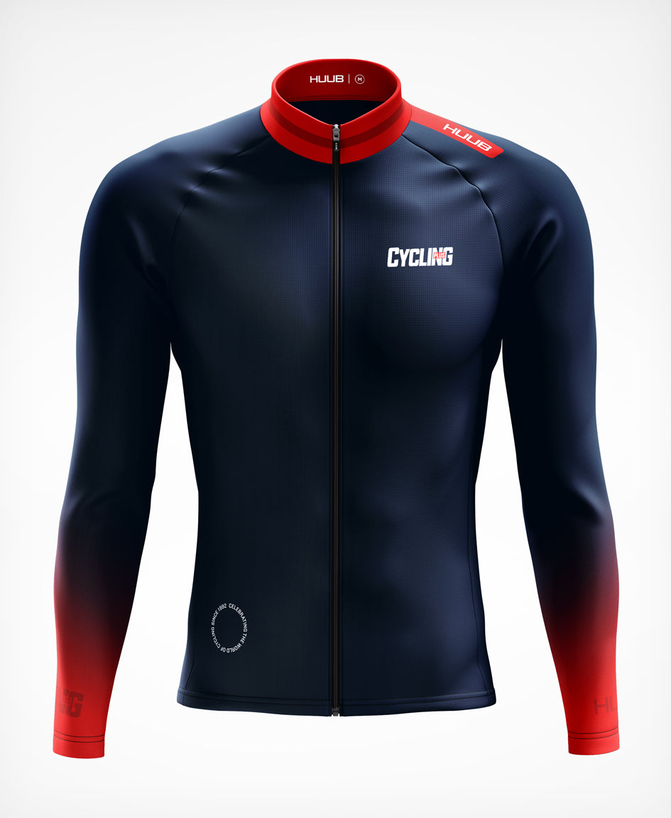 Cycling Plus Thermal Long Sleeve Jersey - Mens