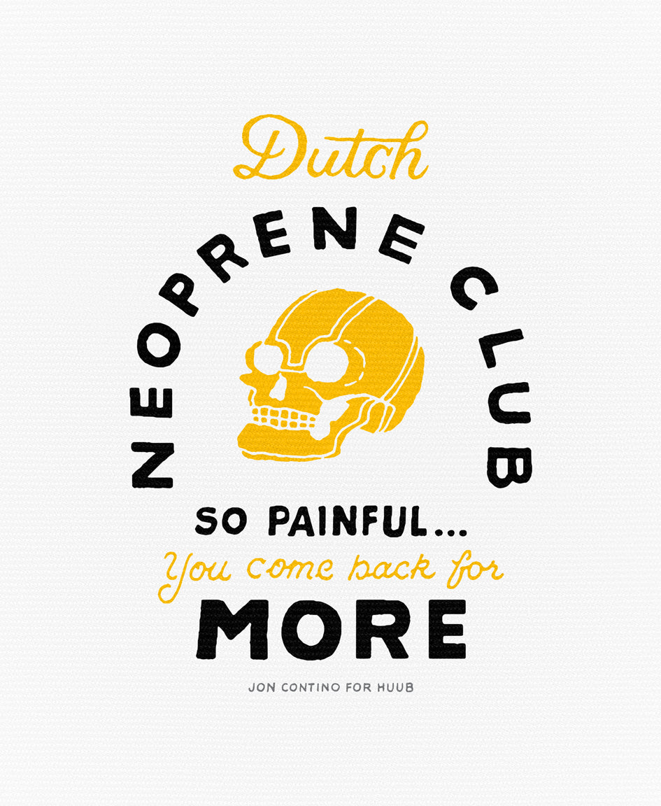 Dutch Neoprene Club T-Shirt White