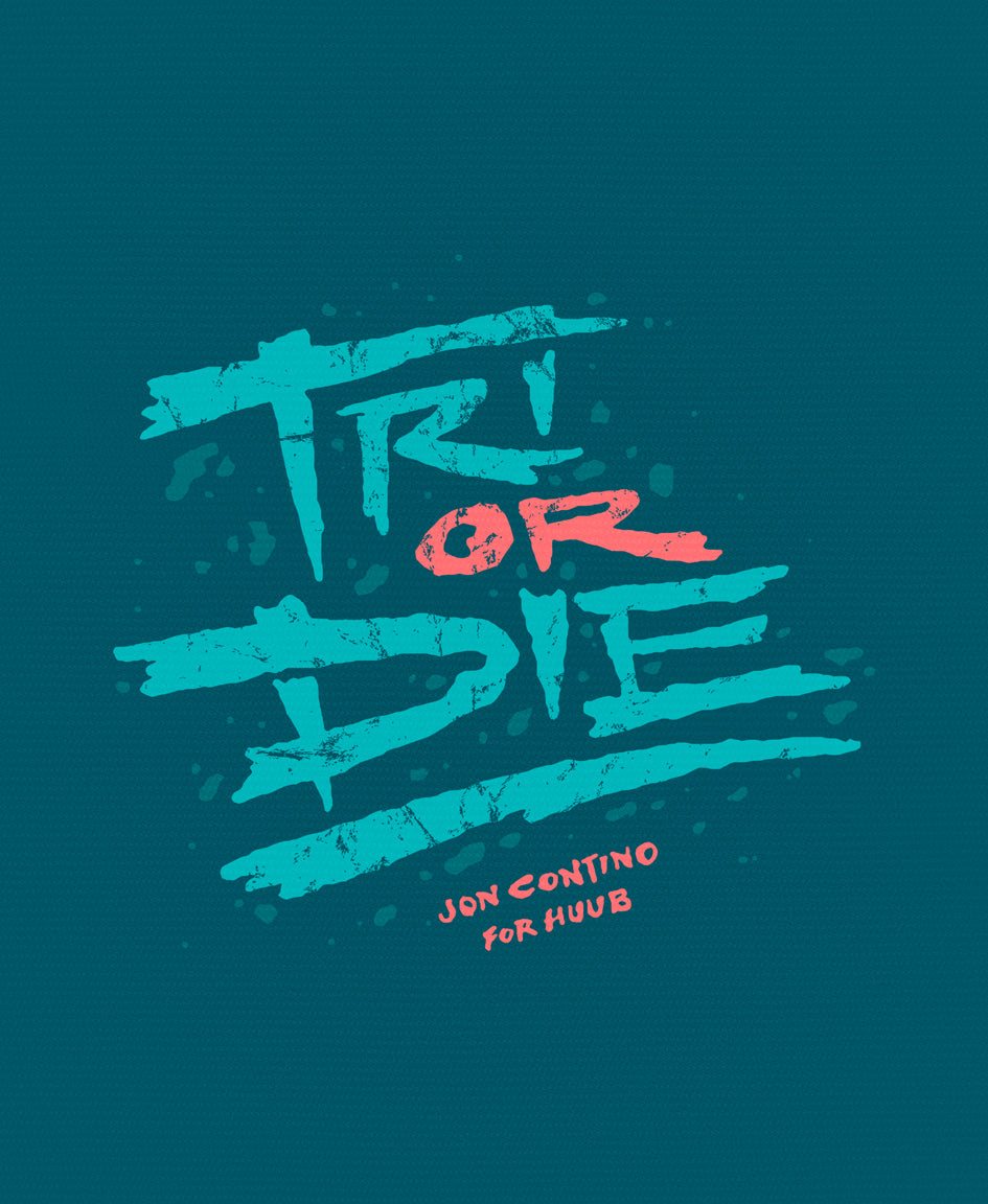 Tri Or Die T-Shirt Teal