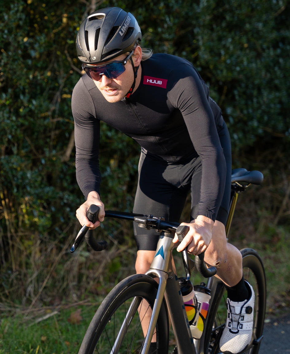 Helmet Long Sleeve Road Cycling Jersey LOCAL LOOPS Men's Long