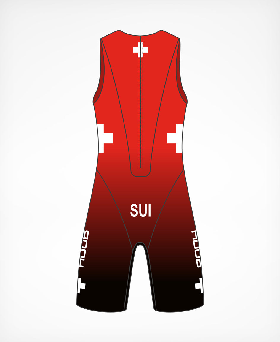 Swiss Triathlon Tri Suit - Mens