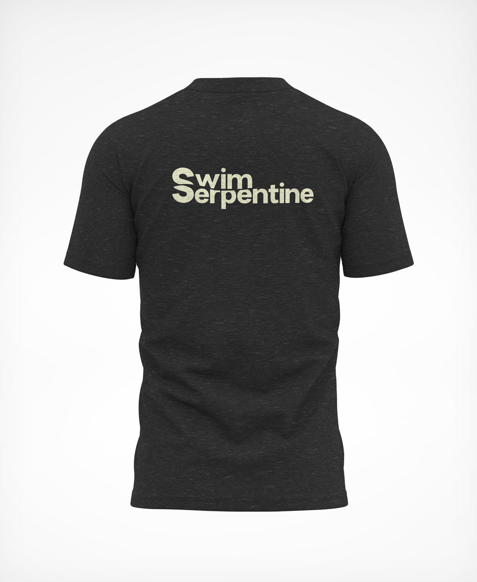 Swim Serpentine T-Shirt - Charcoal