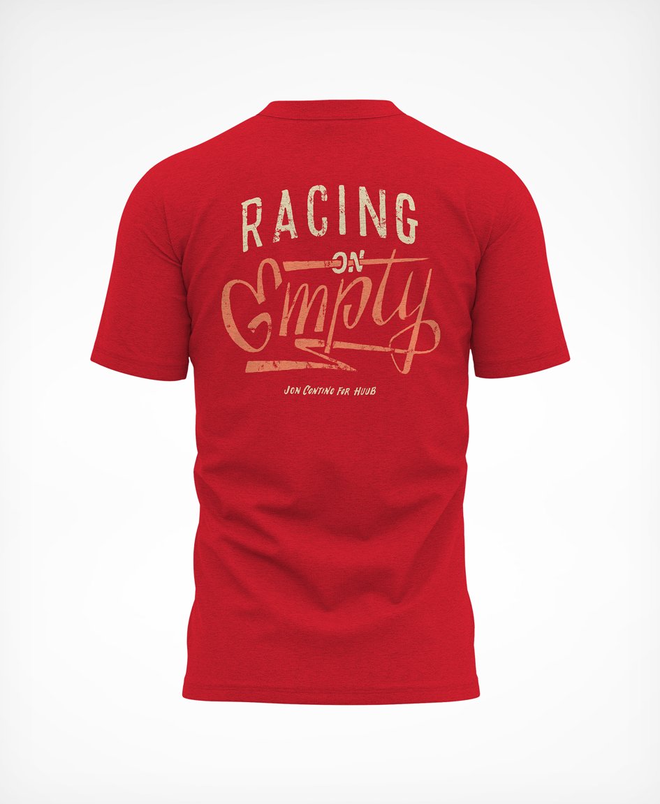 Racing On Empty T-Shirt Red
