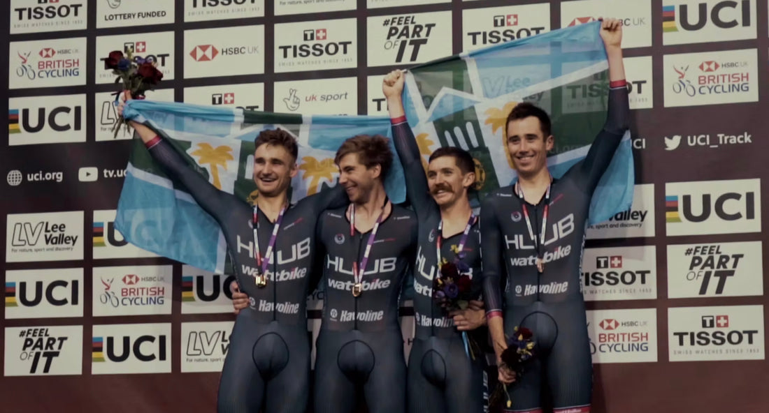 HUUB Wattbike: Auf dem Weg zu Gold