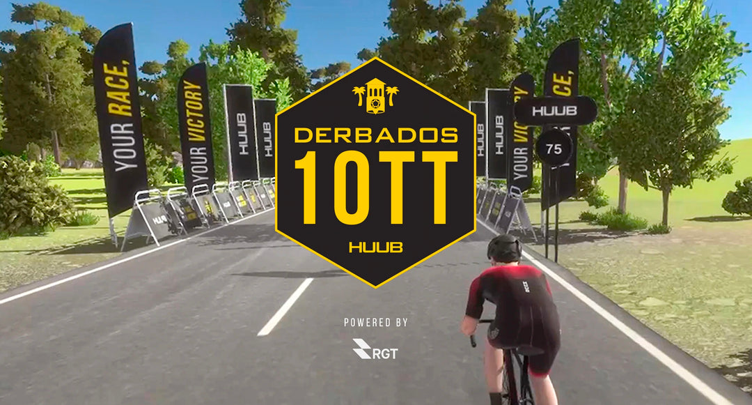 HUUB kündigt das berüchtigte Derbados Ten Time Trial powered by RGT Fahrrad an