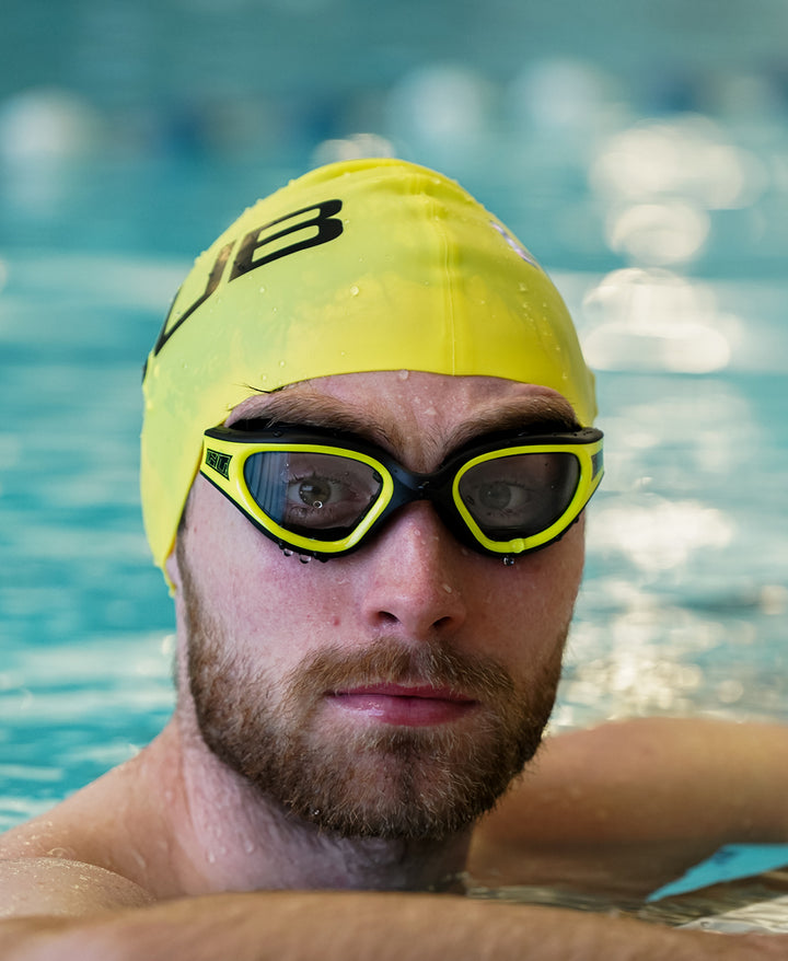 Aphotic II Schwimmbrille Fluo Gelb - Photochromatisch