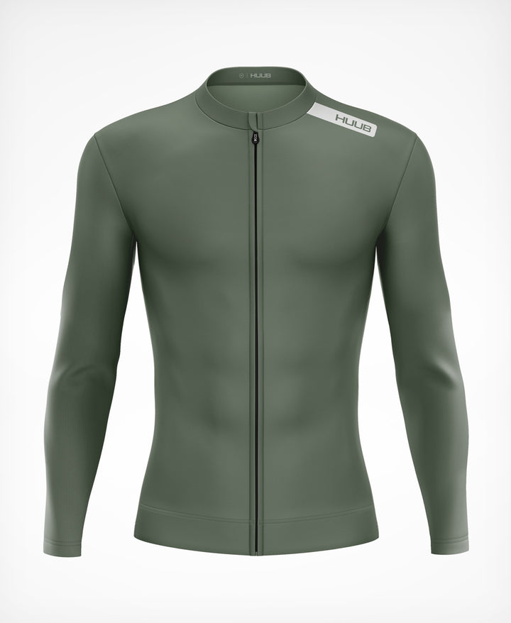 Attain Langarmtrikot - Olive