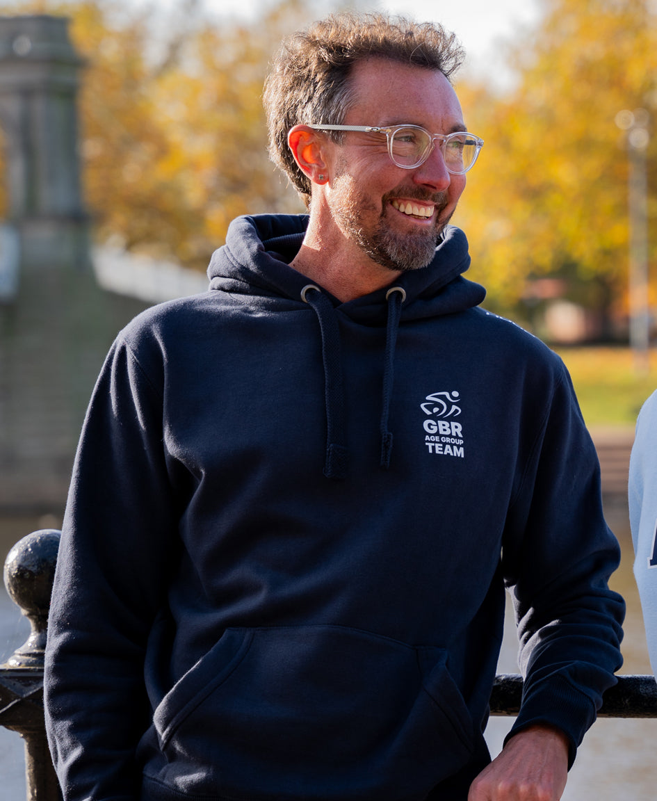 BTF Altersgruppen-Kapuzenpullover Navy - Unisex