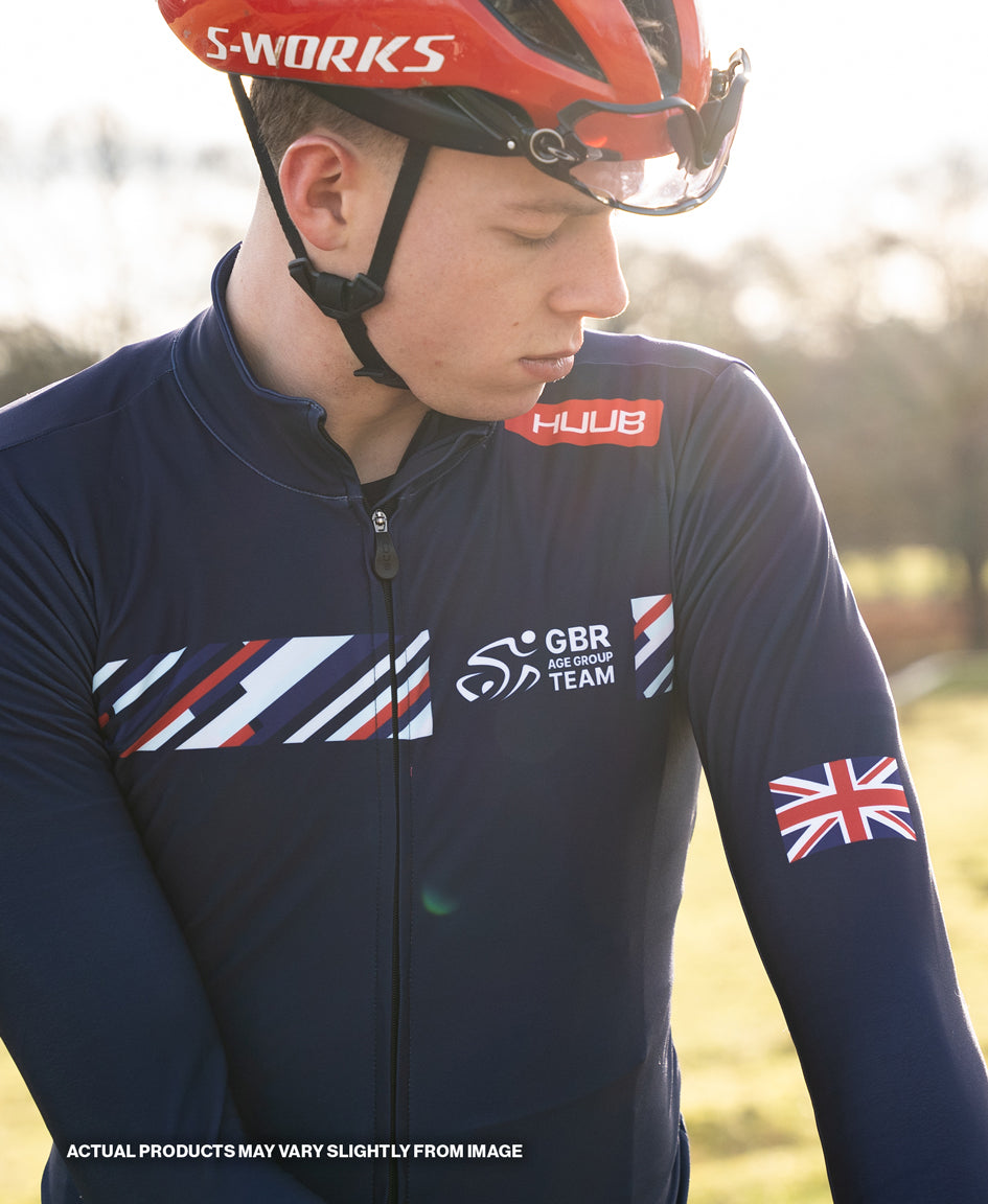 BTF Age-Group Langarmtrikot Navy - Herren