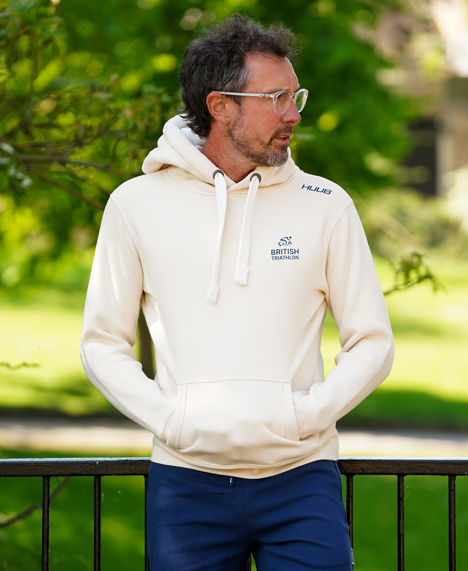 HUUB X British Triathlon Hoodie - Cream