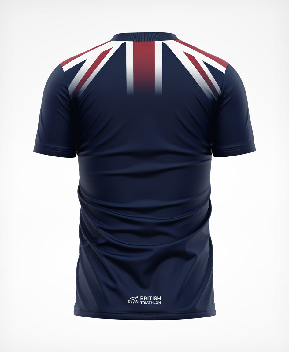 BTF Age-Group Tech T-Shirt Flag Navy - Men's