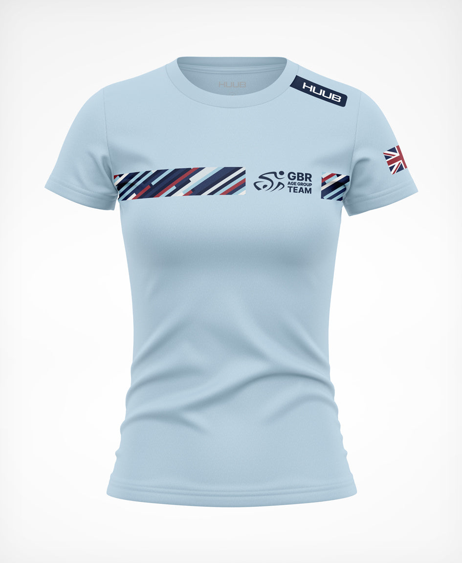 BTF Age-Group Tech T-Shirt Eisblau - Women's