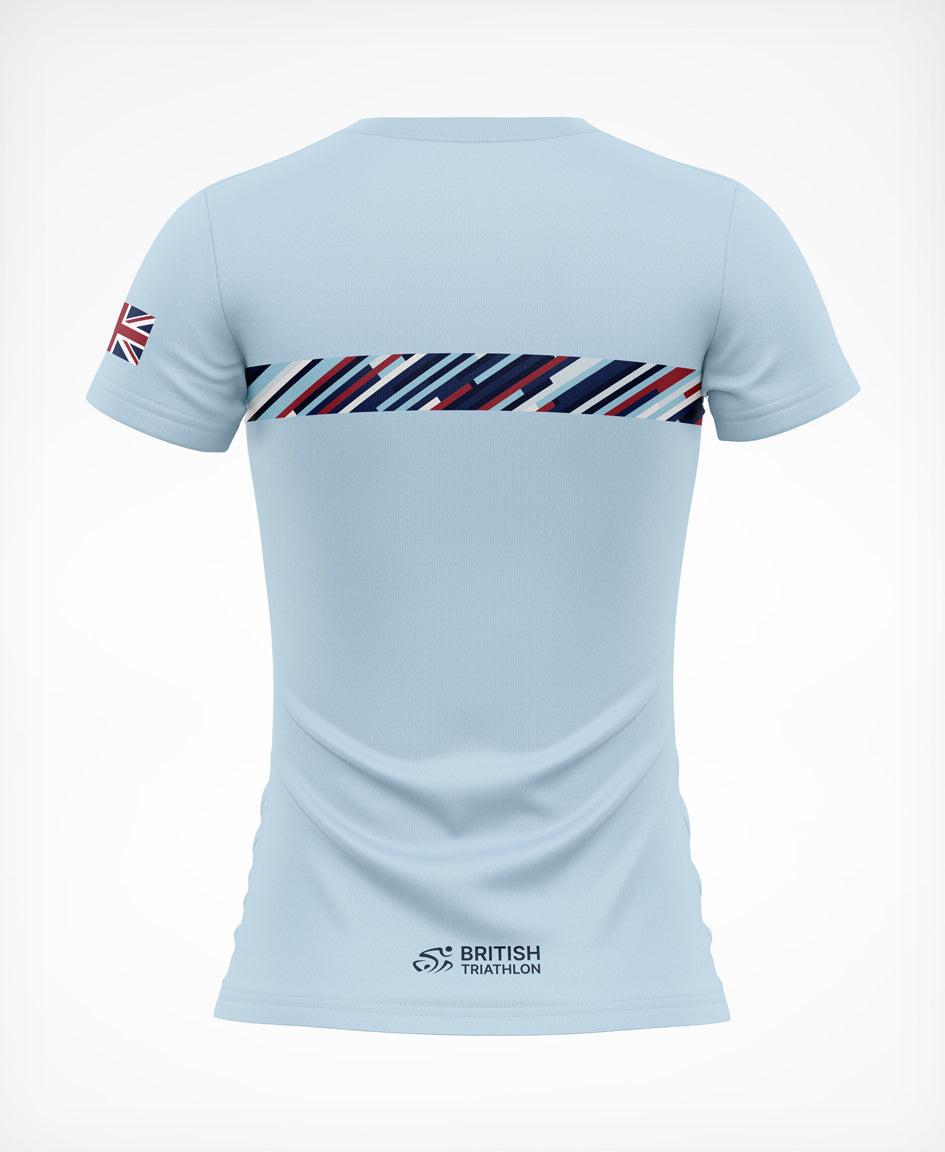 BTF Age-Group Tech T-Shirt Eisblau - Women's