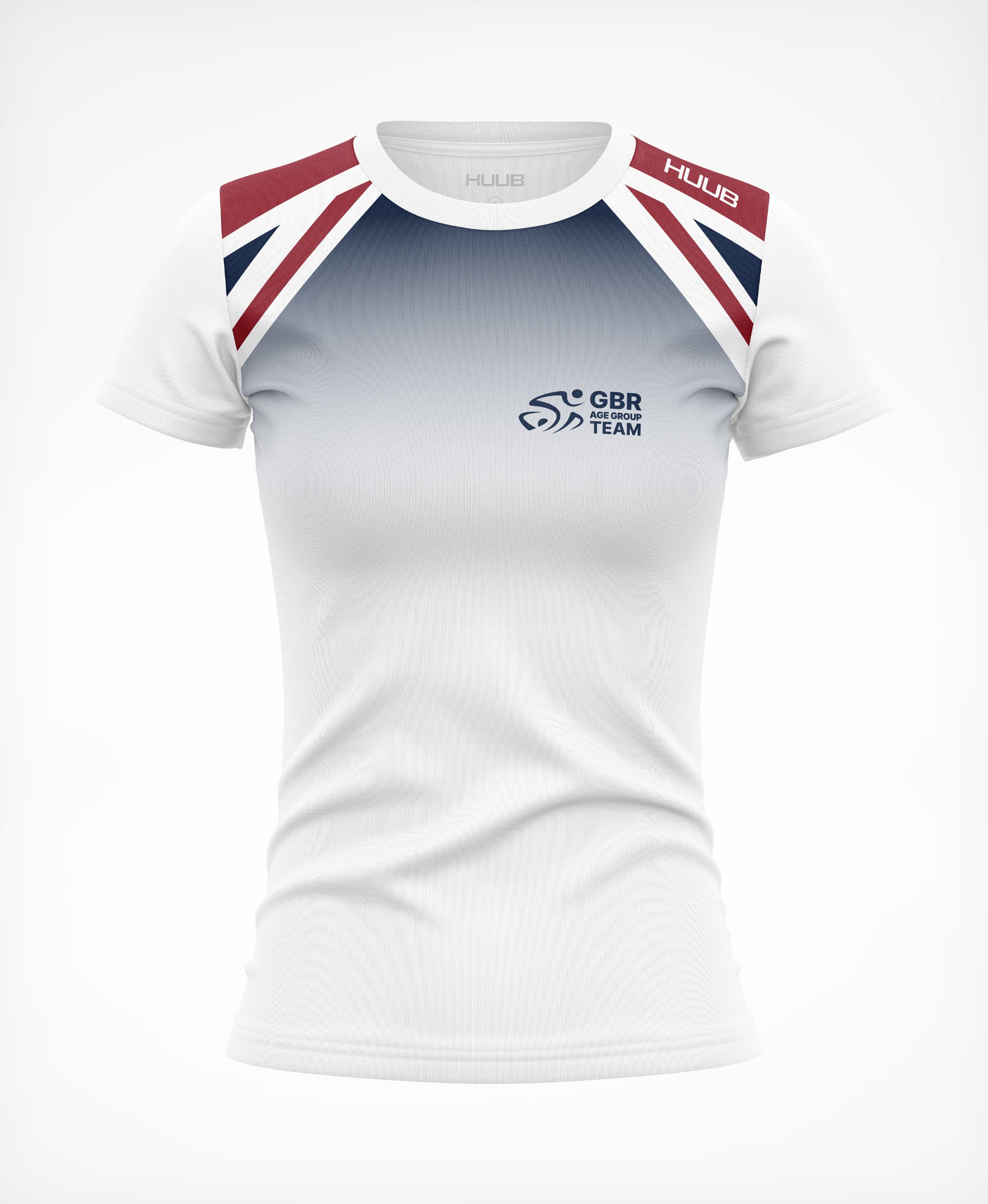 BTF Age-Group Tech T-Shirt Flag White - Women's (VIEW ONLY)