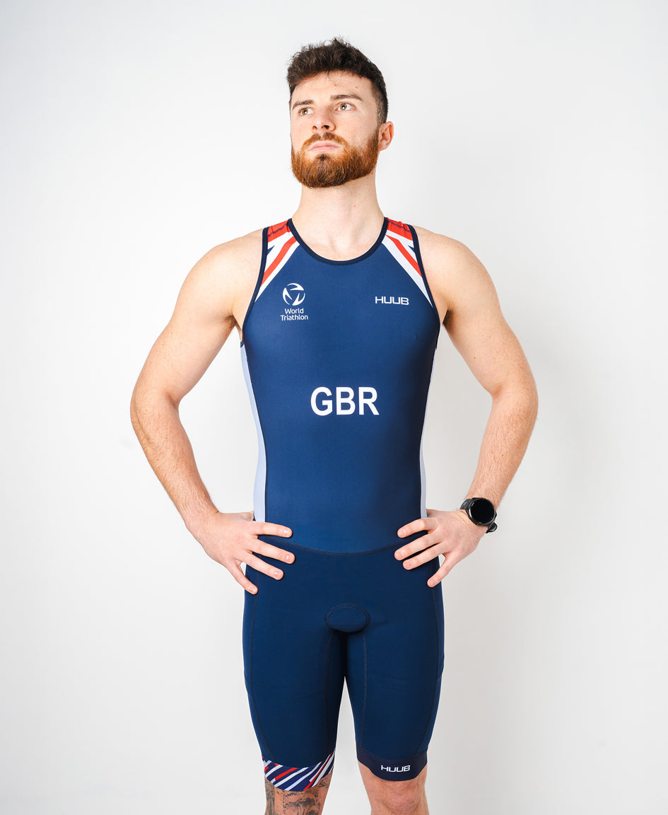 BTF Age-Group ärmelloser Tri-Anzug - Herren