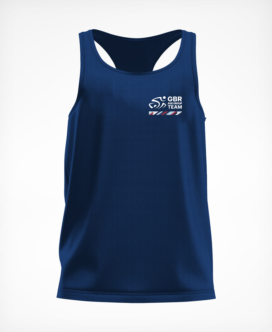 BTF Age-Group Pro Tech Run Vest Navy (VIEW ONLY)