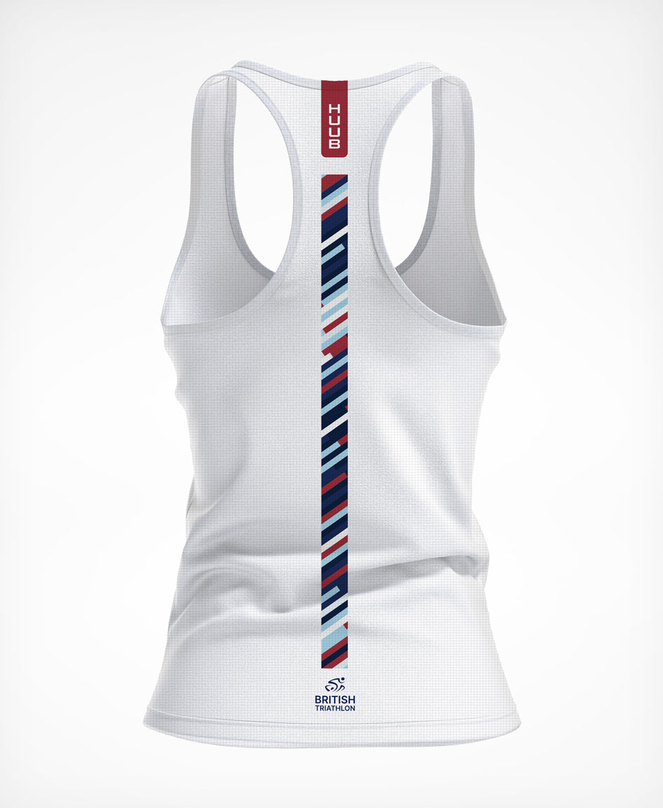 BTF Age-Group Pro Tech Run Vest White (VIEW ONLY)