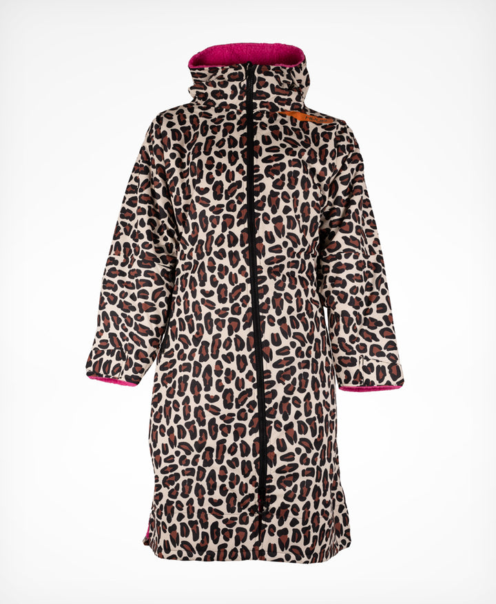 HUUB Wickelmantel - Leopardenmuster / Rosa