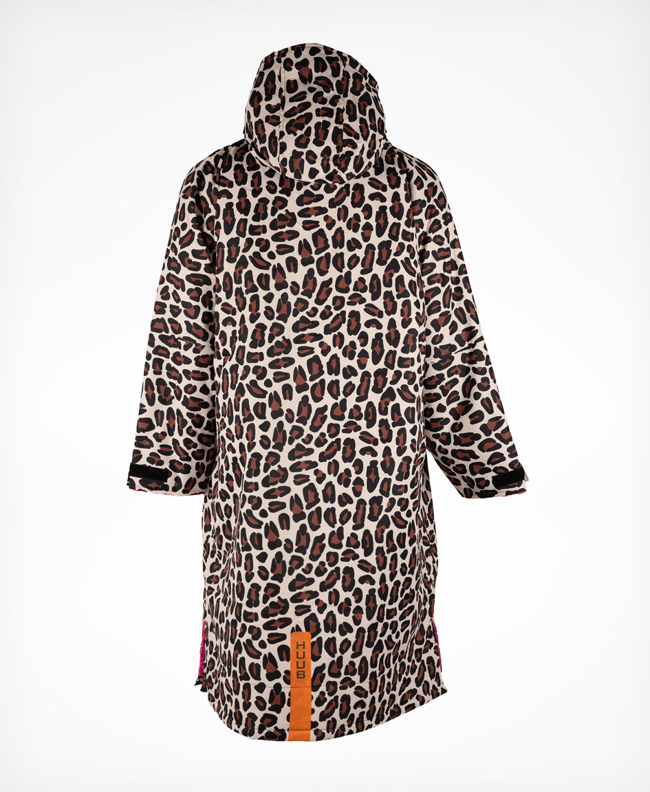 HUUB Wickelmantel - Leopardenmuster / Rosa