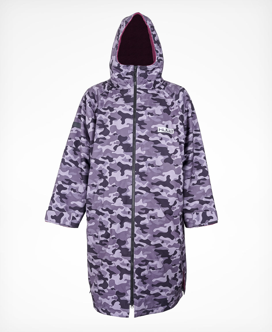 Changing Robe Grey Camo