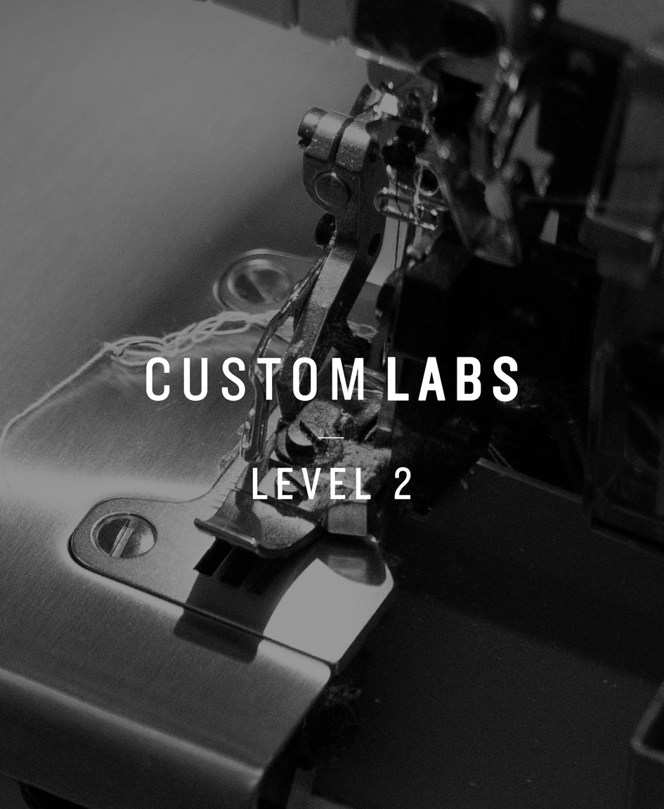 Custom Labs Level 2 - Kundenspezifisches Design, Größenanpassung und Stoffe