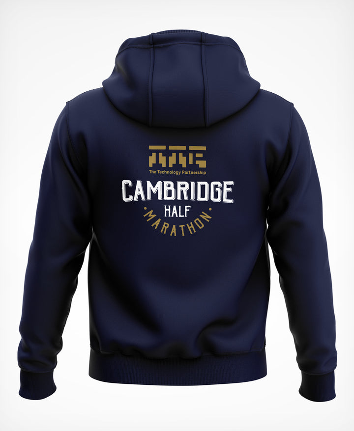 Cambridge Half Hoodie - Marineblau