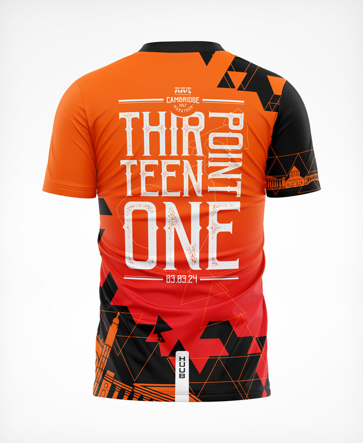 Cambridge Half Technical T-Shirt Orange