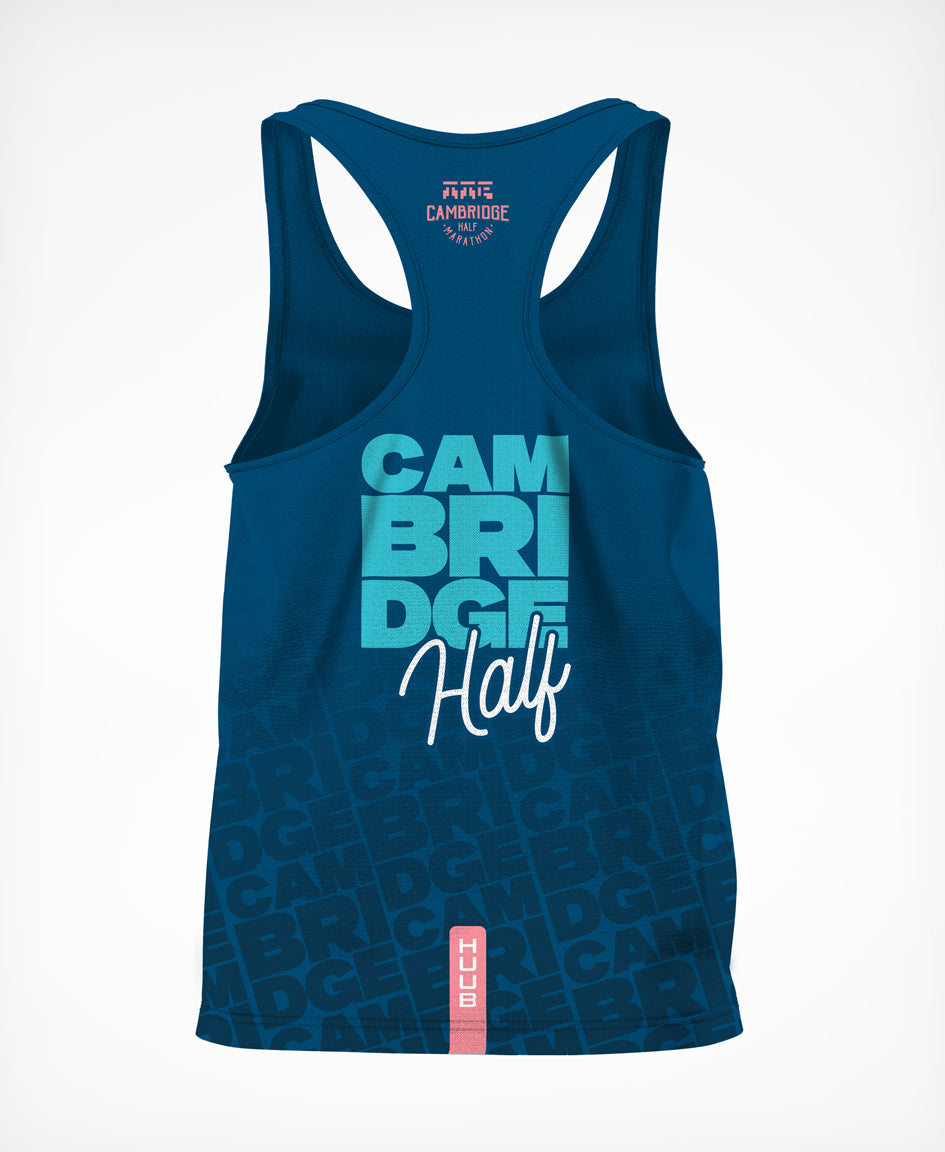 Cambridge Half Run Vest Navy 2026