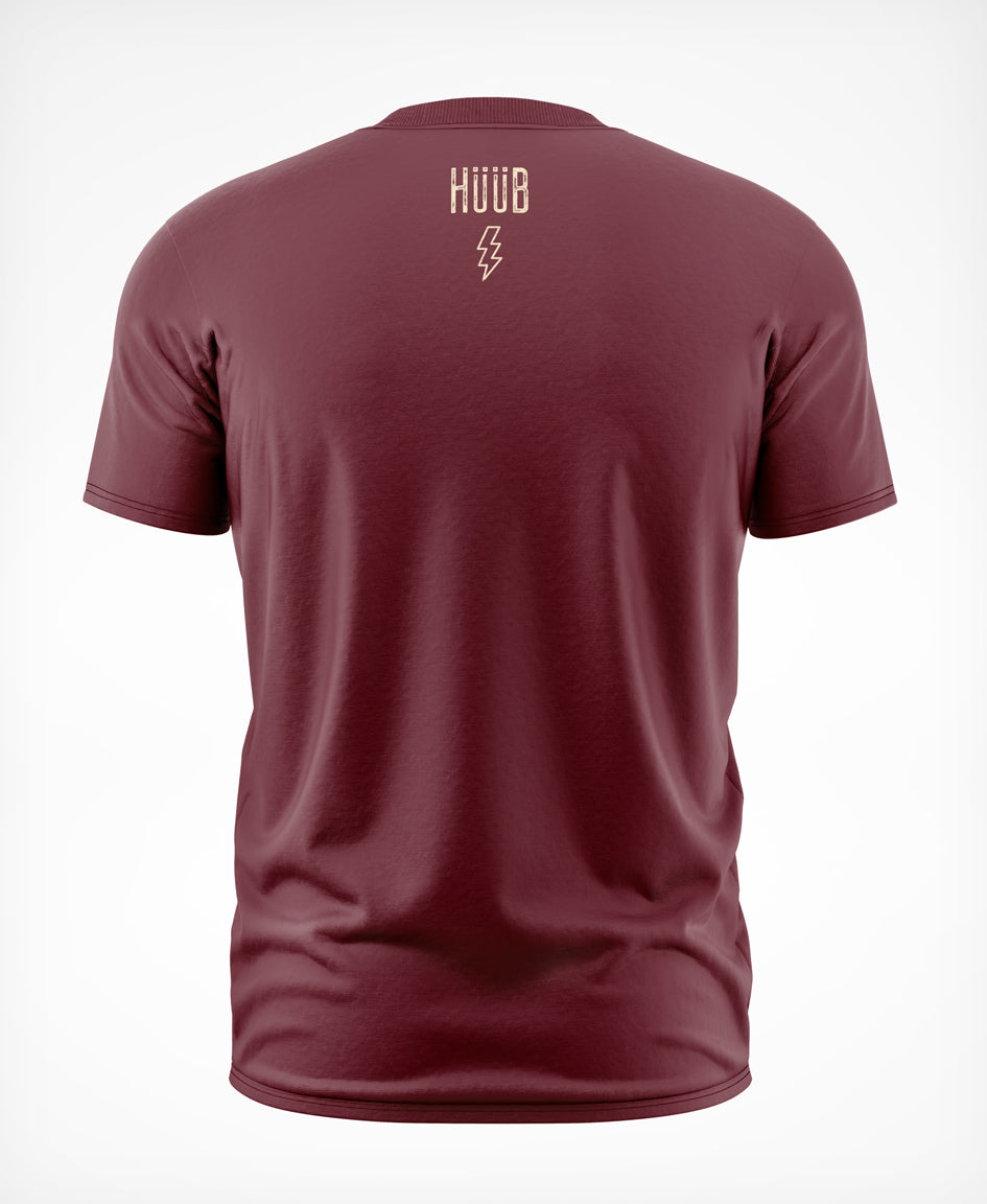 Cutting Edge T-Shirt - Maroon