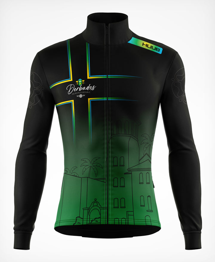Derbados Thermal Langarm-Radtrikot - Herren