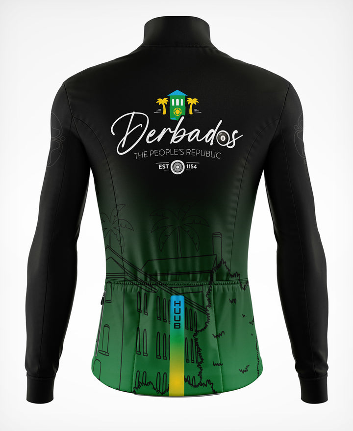 Derbados Thermal Langarm-Radtrikot - Herren