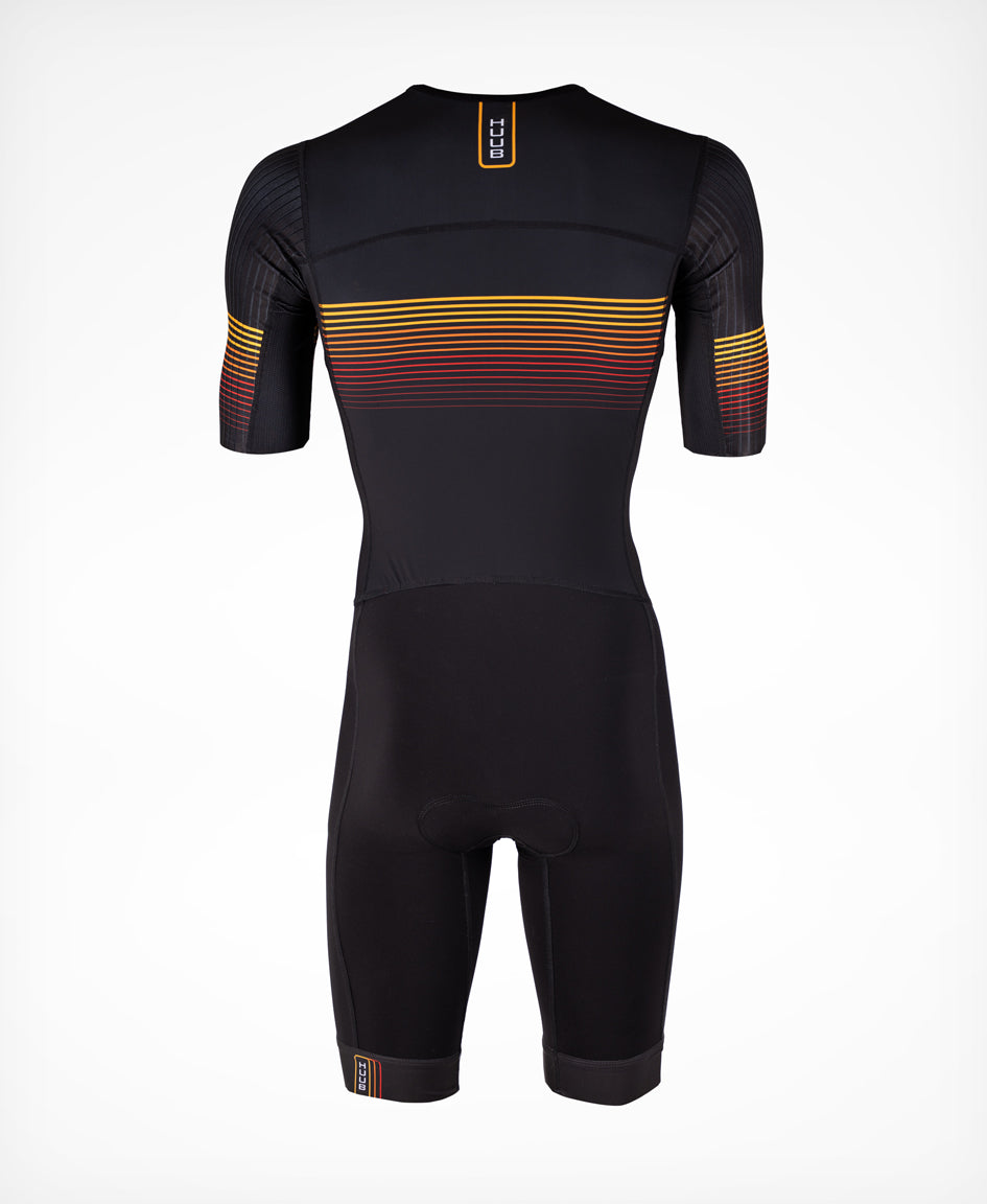Flame Pro Aero Tri Suit offener Reißverschluss - Herren