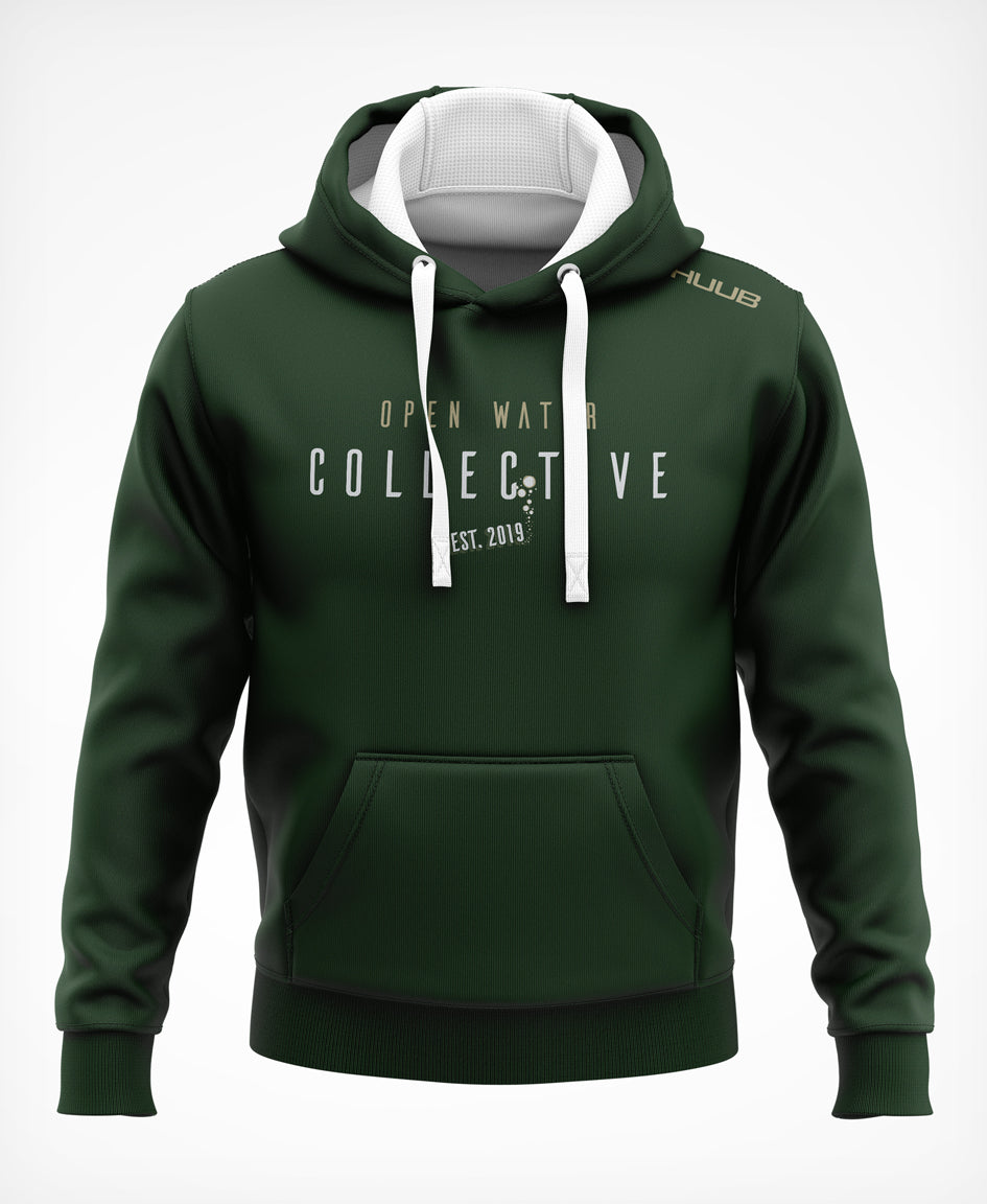 Open Water Collective Hoodie - Flaschengrün