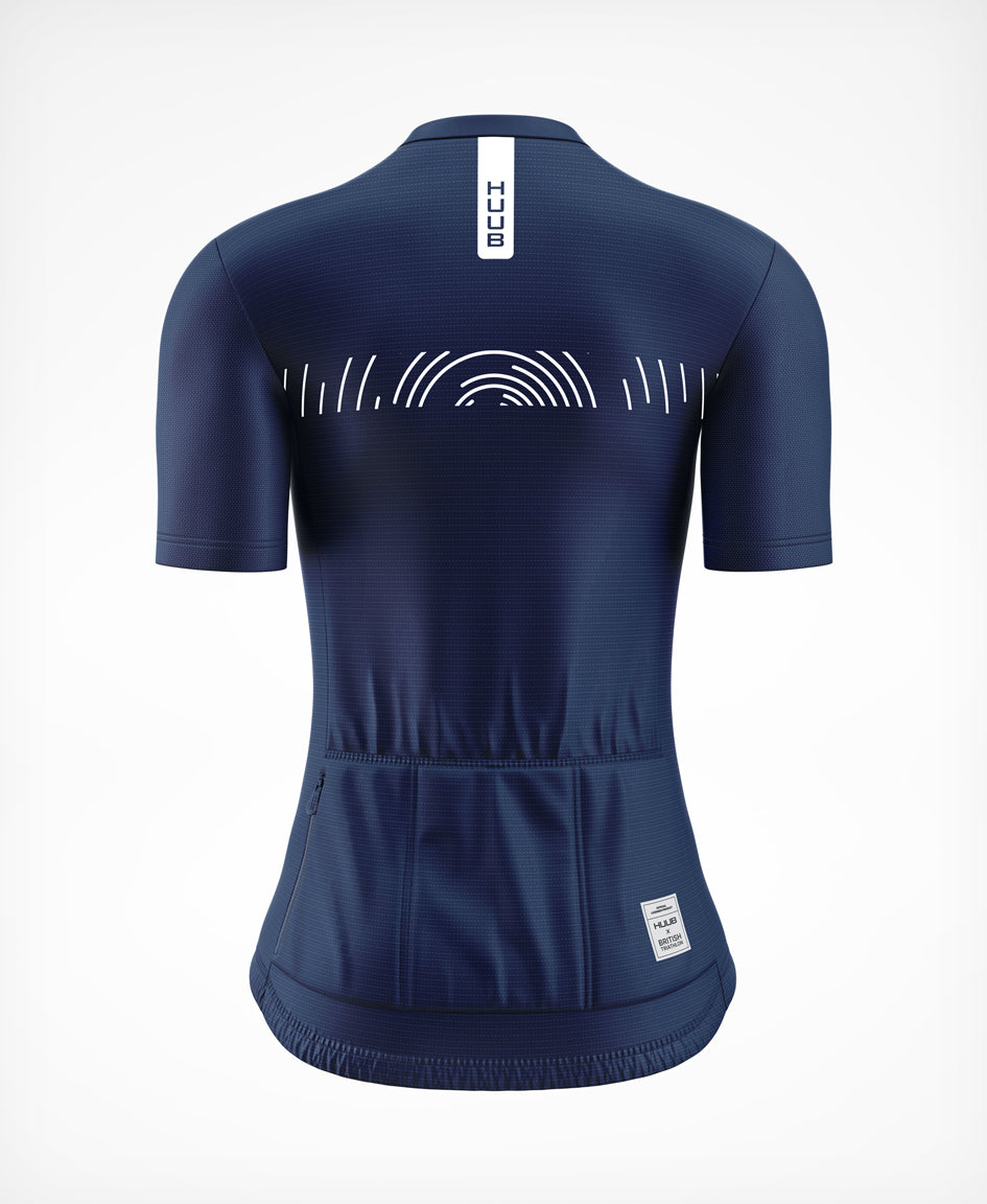 HUUB X British Triathlon Pro Jersey Navy - Women's