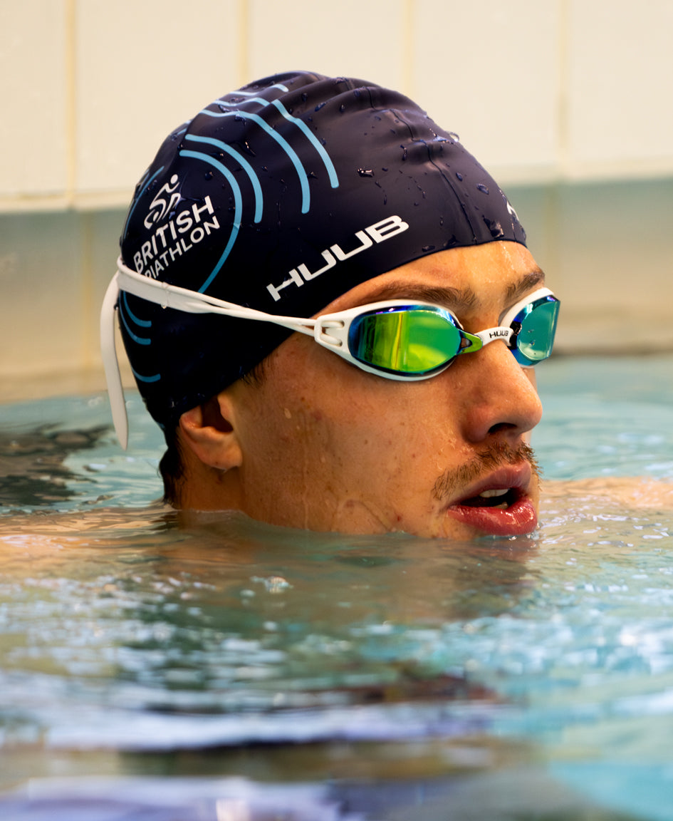 HUUB X British Triathlon Badekappe