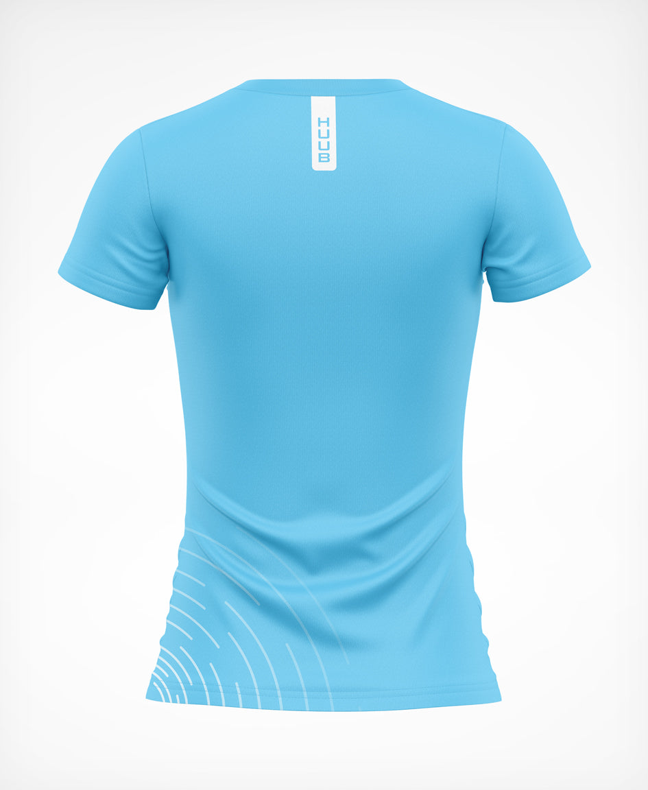 HUUB X British Triathlon Tech T-Shirt - Light Blue