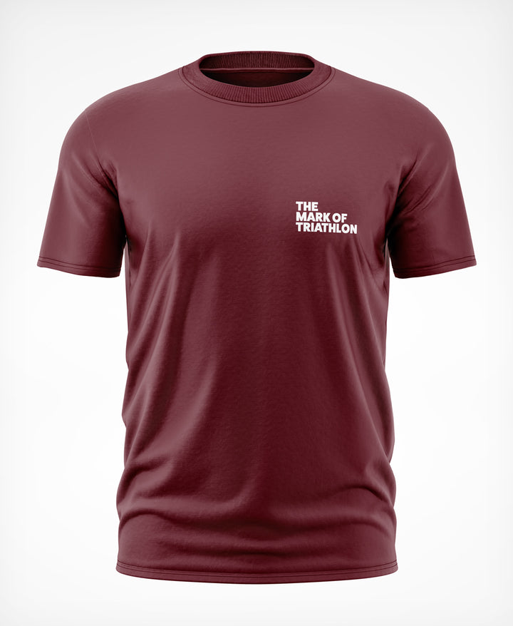 The Mark T-Shirt - Burgundy