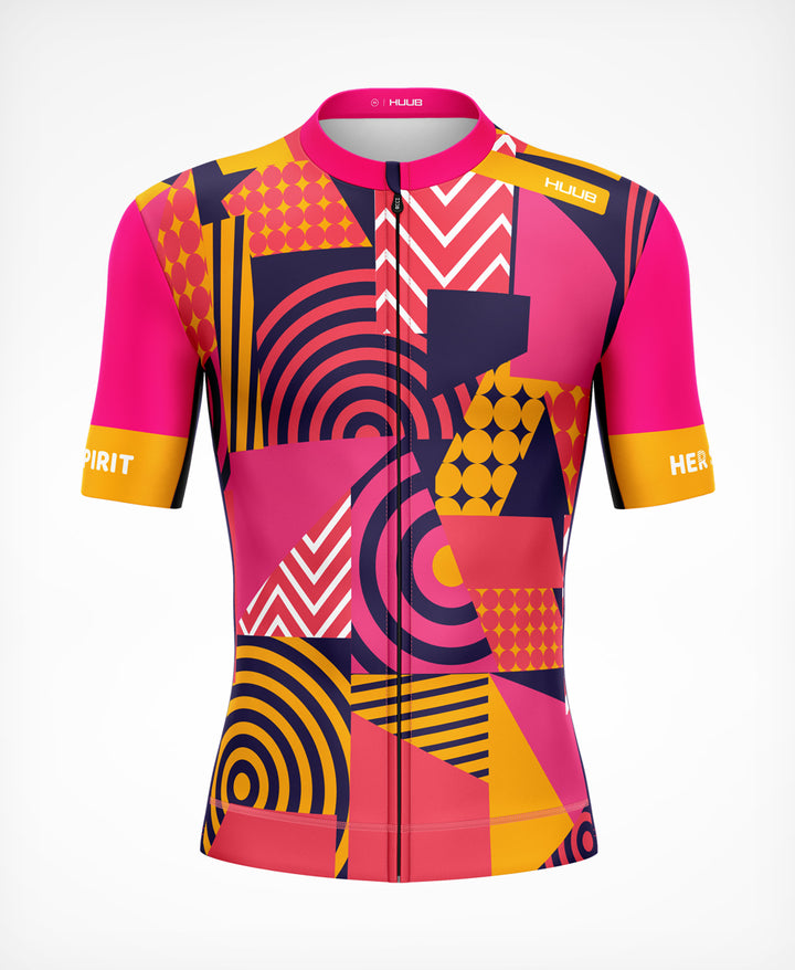 Her Spirit Kurzarm-Jersey Patchwork - Damen