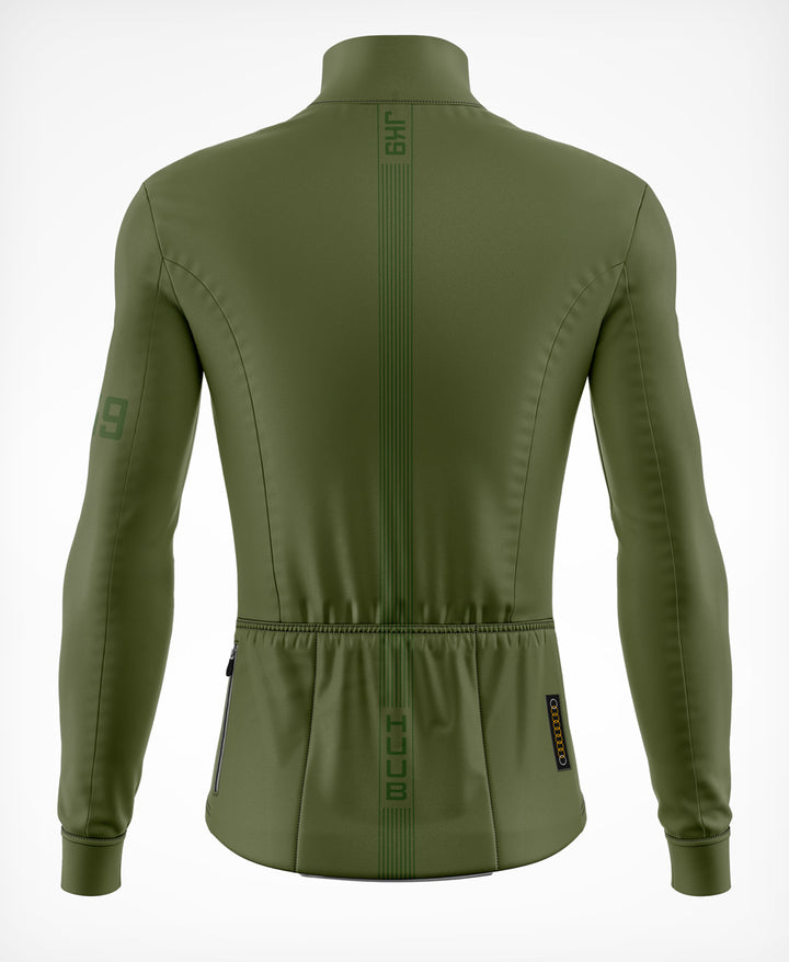 JK9 - Jason Kenny Langarmtrikot Olive - Men's
