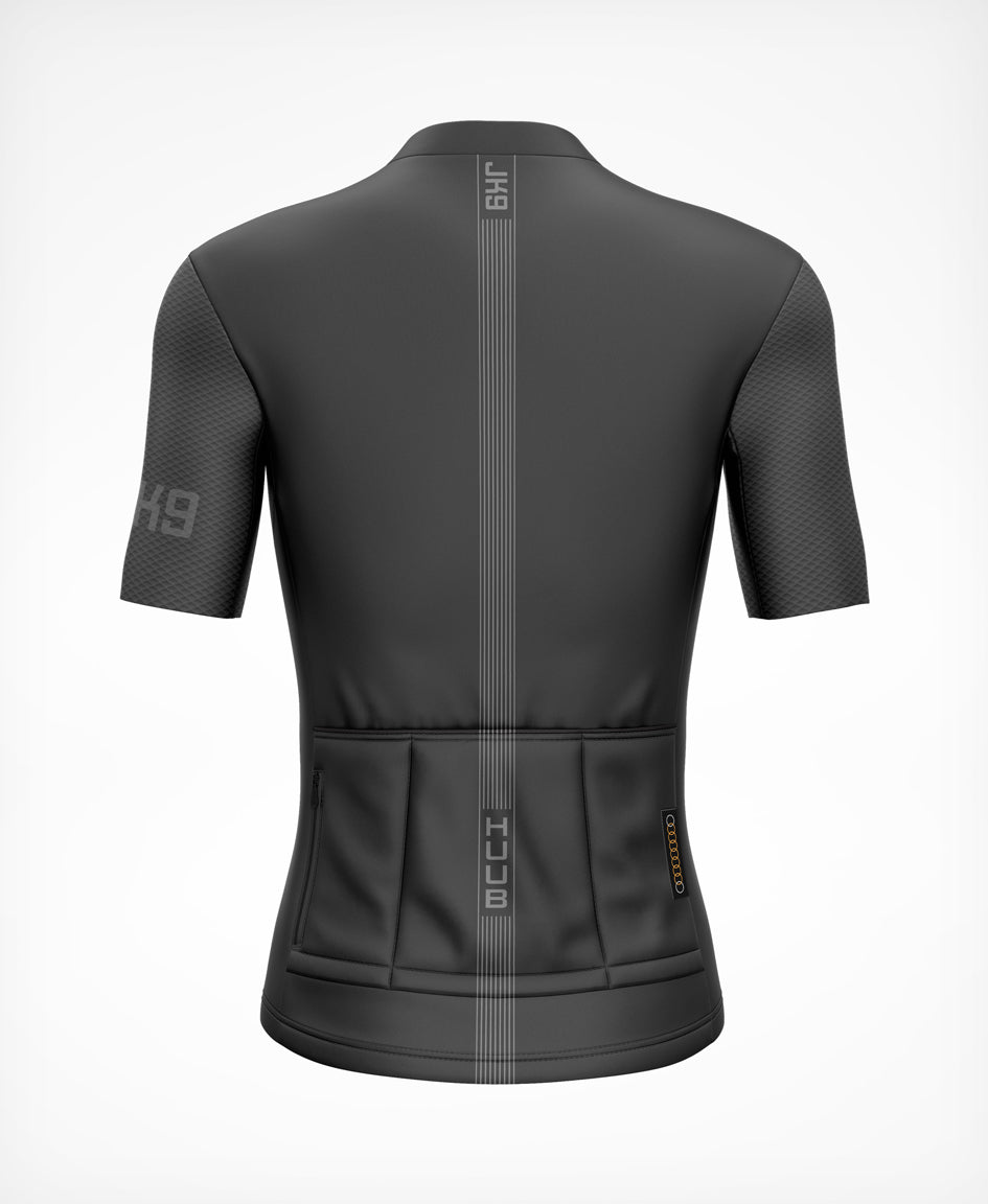JK9 - Jason Kenny Kurzarmtrikot Charcoal - Herren