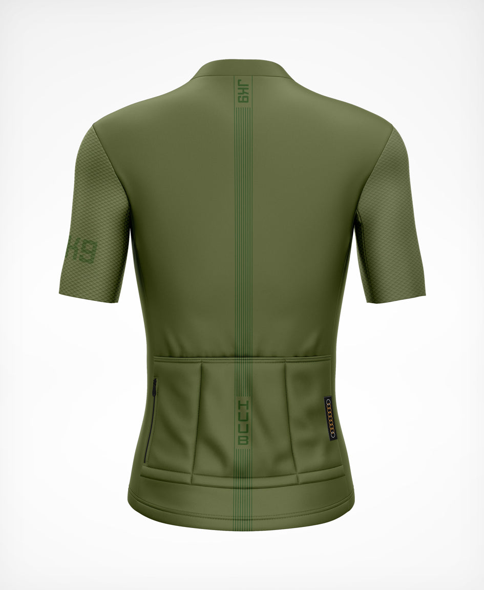 JK9 - Jason Kenny Kurzarmtrikot Olive - Men's