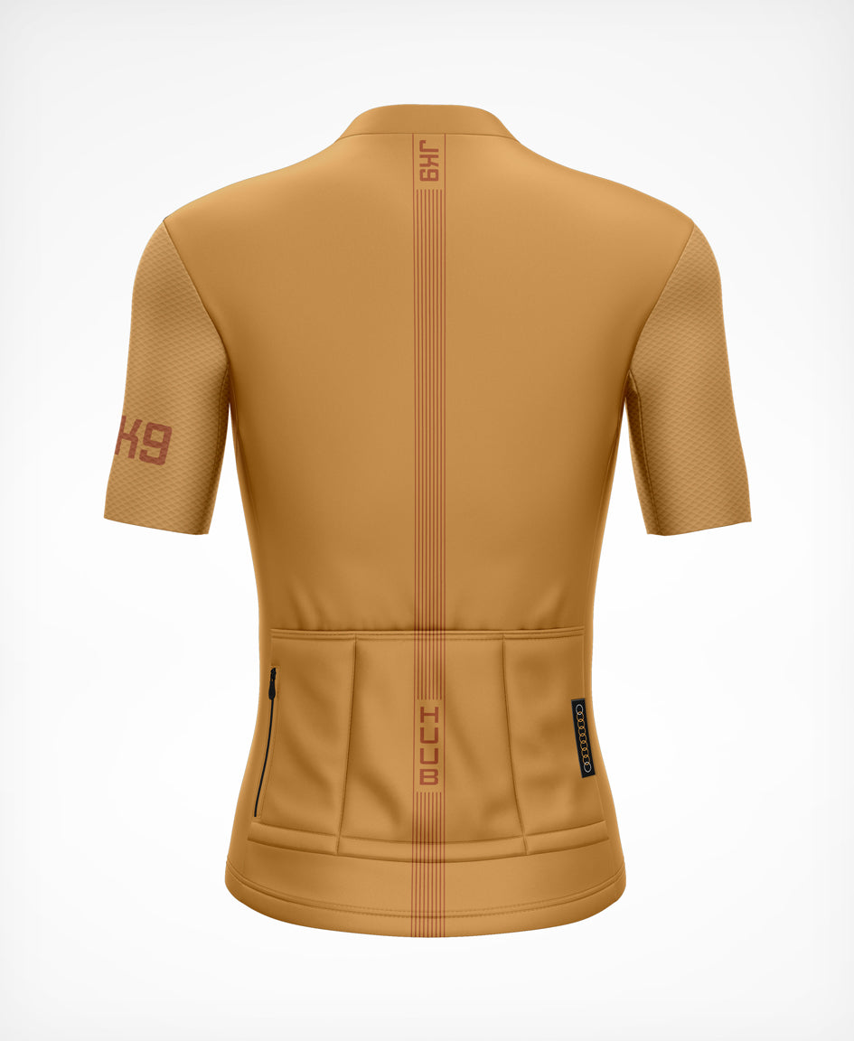 JK9 - Jason Kenny Kurzarm-Jersey Sand - Herren