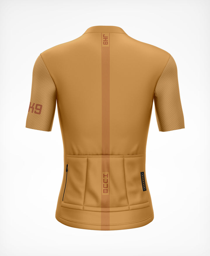 JK9 - Jason Kenny Kurzarm-Jersey Sand - Herren