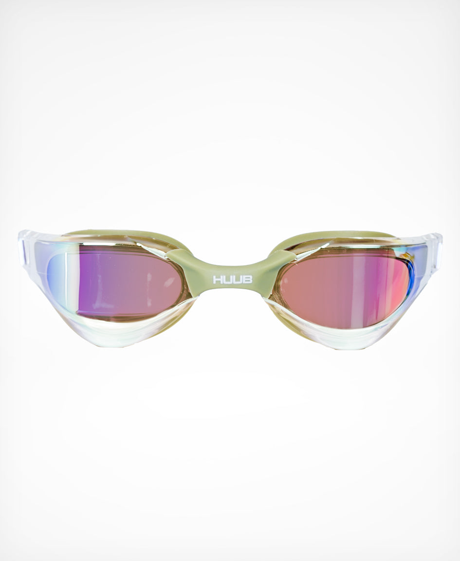 Lurz Schwimmbrille Salbei - Klarer Goldspiegel